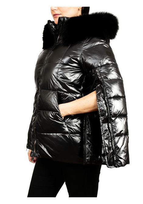 Black hime padded jacket PEOPLE OF SHIBUYA | HIMEPM831-999